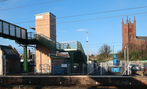 Dunbar Platform Construction - 2020-02-12